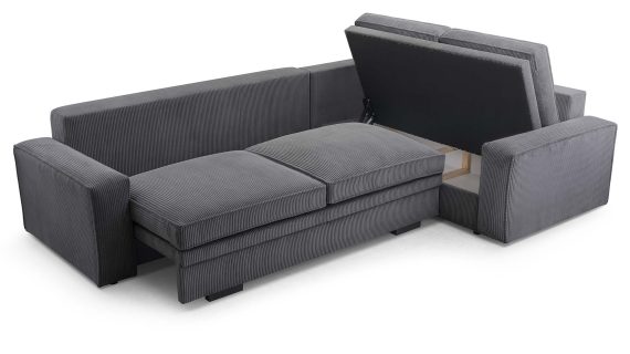 Miniaturka 19 - Kanapa Nowoczesna Rozkładana Z Pojemnikiem Moa