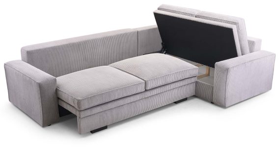 Miniaturka 24 - Kanapa Nowoczesna Rozkładana Z Pojemnikiem Moa