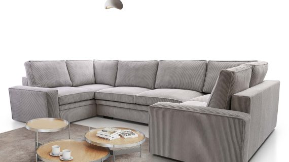 Miniaturka 11 - Narożnik Nowoczesny Sprężyny Faliste Moa U