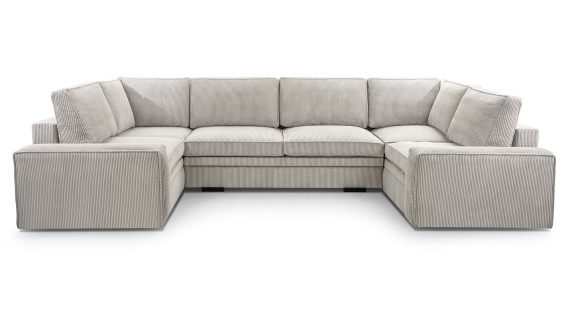 Miniaturka 6 - Narożnik Nowoczesny Sprężyny Faliste Moa U