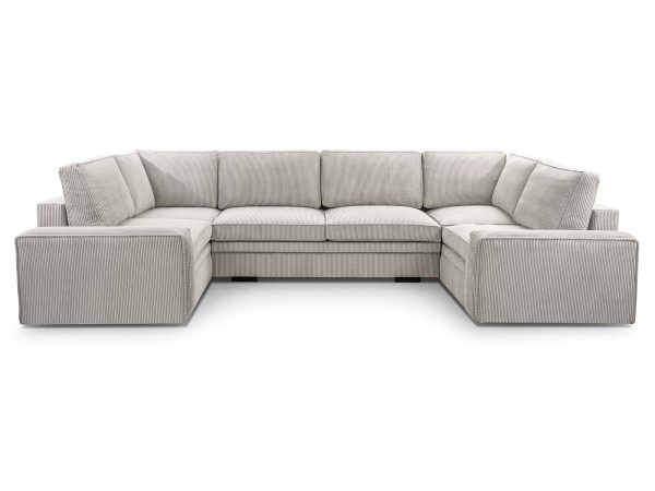 Narożnik Nowoczesny Sprężyny Faliste Moa U