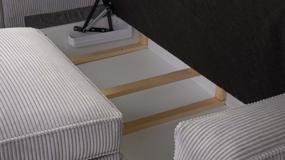 Miniaturka 12 - Narożnik Nowoczesny Sprężyny Faliste Moa U