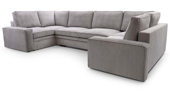 Miniaturka 10 - Narożnik Nowoczesny Sprężyny Faliste Moa U