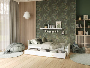 Miniaturka 12 - Klasyczne łóżko jednoosobowe Amara