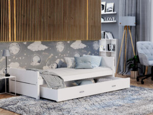 Miniaturka 6 - Klasyczne łóżko jednoosobowe Amara