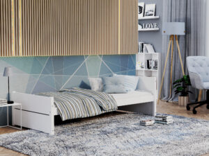 Miniaturka 8 - Klasyczne łóżko jednoosobowe Amara