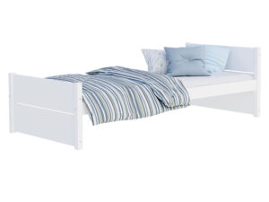 Miniaturka 1 - Klasyczne łóżko jednoosobowe Amara