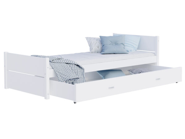 Klasyczne łóżko jednoosobowe Amara