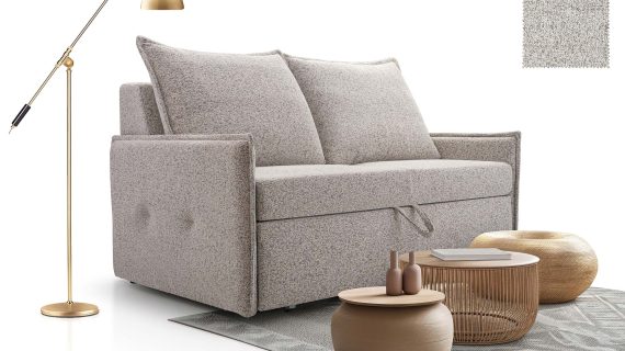 Miniaturka 8 - Kanapa Nowoczesna Z Pojemnikiem Rozkładana Dodo