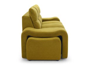 Miniaturka 12 - Sofa oliwkowa z boku z ergonomicznym podłokietnikiem