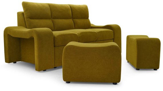 Miniaturka 9 - Kanapa Loftowa Rozkładana Z Pojemnikiem Zowi