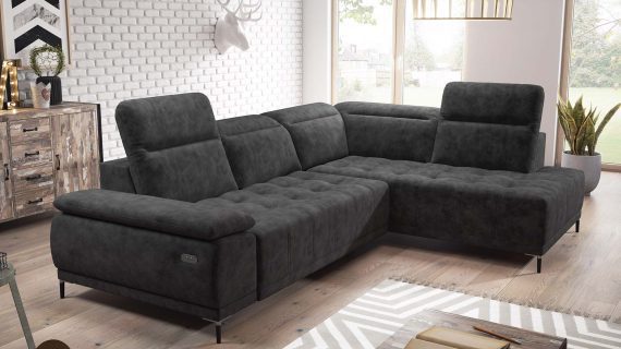 Miniaturka 11 - Narożnik nowoczesny z wysuwem Focus L