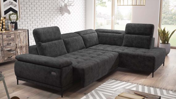 Miniaturka 12 - Narożnik nowoczesny z wysuwem Focus L