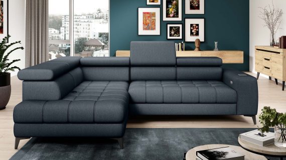 Miniaturka 16 - Narożnik z elektrycznym wysuwem Baggio