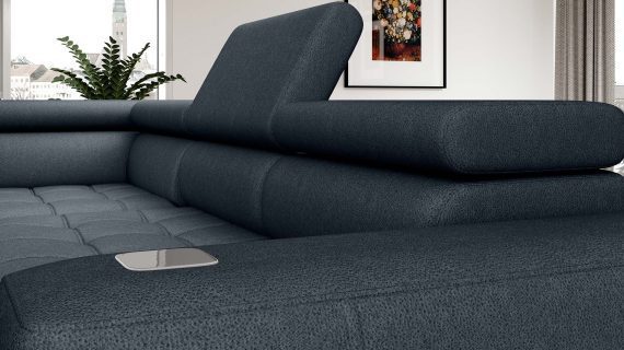 Miniaturka 20 - Narożnik z elektrycznym wysuwem Baggio