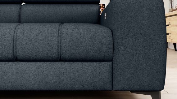 Miniaturka 21 - Narożnik z elektrycznym wysuwem Baggio