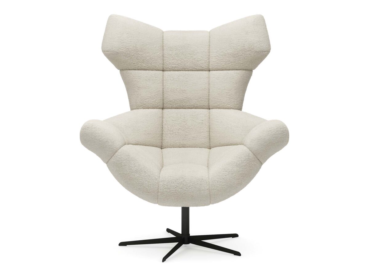 Fotel obrotowy z bujaniem Sensi