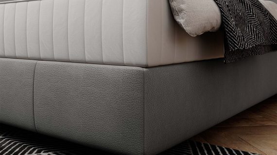 Miniaturka 6 - Łóżko tapicerowane nowoczesne Cadis