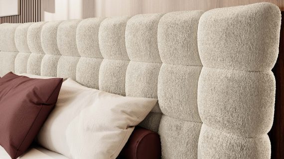 Miniaturka 5 - Łóżko tapicerowane pikowane Inferno