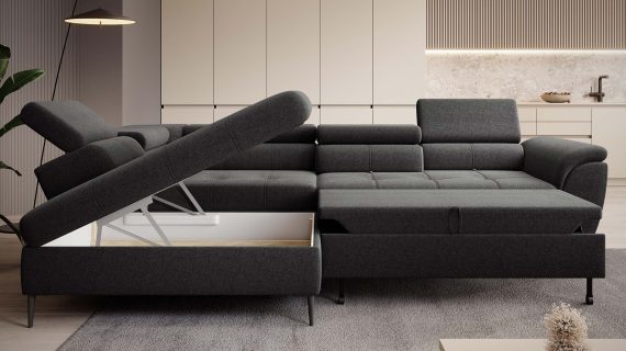 Miniaturka 5 - Narożnik z funkcją spania TEMPO 2025