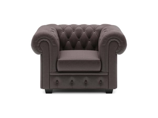 Fotel klasyczny pikowany CHESTERFIELD 1