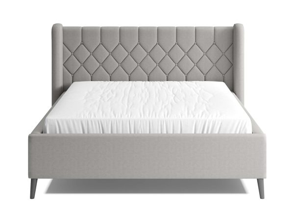 Łóżko tapicerowane eleganckie do sypialni DIANA