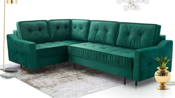 Miniaturka 29 - Kanapa Loftowa Sprężyny Faliste Rozkładana Tulano