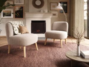 Miniaturka 4 - Dębowe krzesło ergonomiczne tapicerowane Mulan