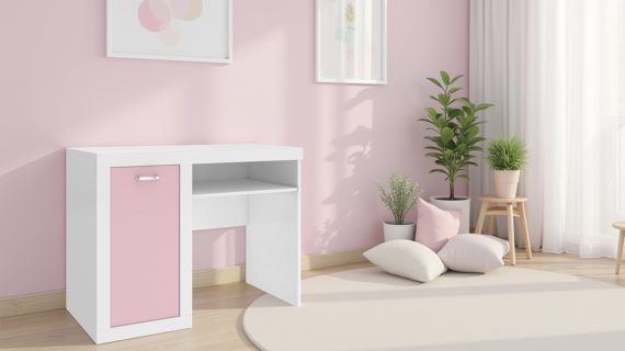Miniaturka 6 - Biurko Leo kolor nowoczesne młodzieżowe do pokoju