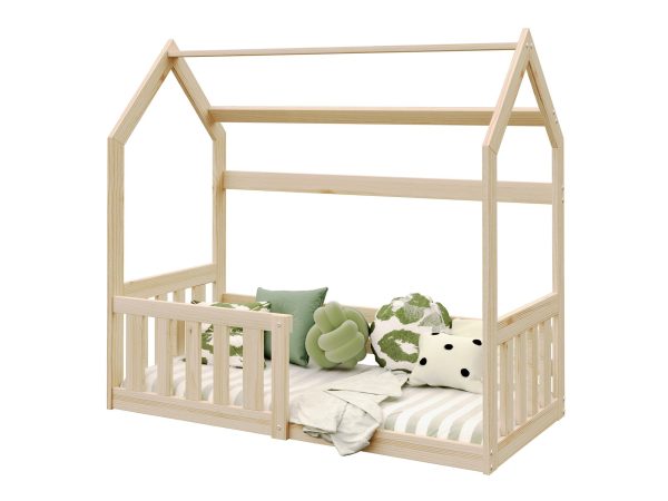 Drewniane łóżko domek Coco 160x80 dla dziecka