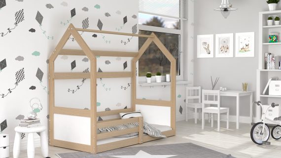 Miniaturka 6 - Łóżko domek dla dziecka Simba 1608 białe