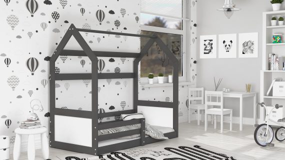 Miniaturka 7 - Łóżko domek dla dziecka Simba 1608 białe