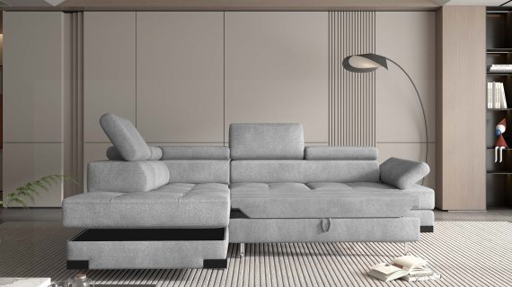 Miniaturka 13 - Narożnik z funkcją spania Emporio L