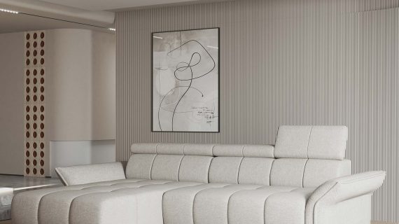 Miniaturka 3 - Narożnik z funkcją spania ENZO S