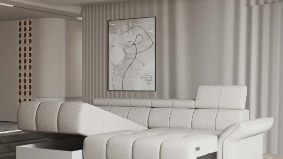 Miniaturka 5 - Narożnik z funkcją spania ENZO S