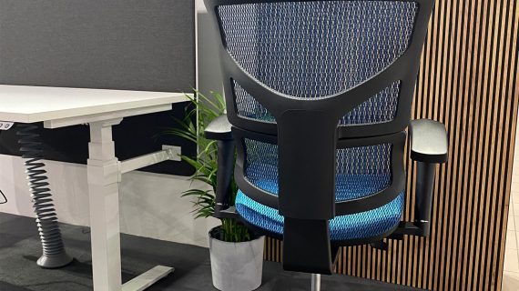 Miniaturka 1 - Ergonomiczny Fotel ERGOFLY SAIL T-04 Blue