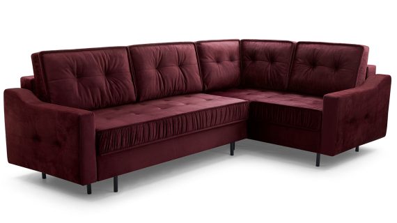 Miniaturka 5 - Kanapa Loftowa Sprężyny Faliste Rozkładana Tulano