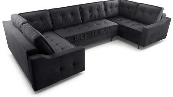 Miniaturka 3 - Narożnik Loftowy Z Pojemnikiem Rozkładany Tulano U