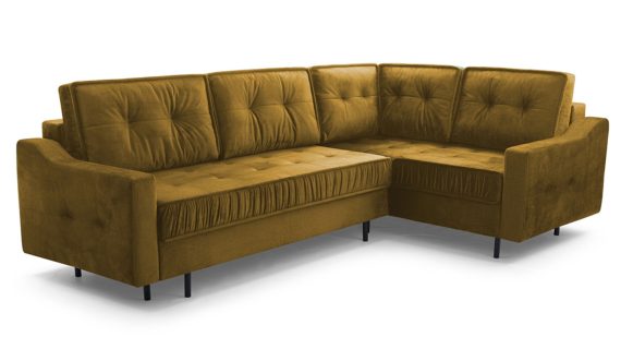 Miniaturka 3 - Kanapa Loftowa Sprężyny Faliste Rozkładana Tulano