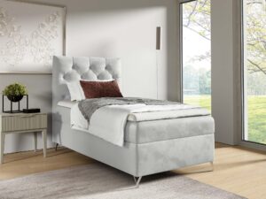 Miniaturka 17 - Loftowe łóżko z pojemnikiem automat sprężynowy Julia