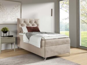 Miniaturka 14 - Loftowe łóżko z pojemnikiem automat sprężynowy Julia