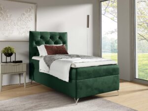 Miniaturka 13 - Loftowe łóżko z pojemnikiem automat sprężynowy Julia