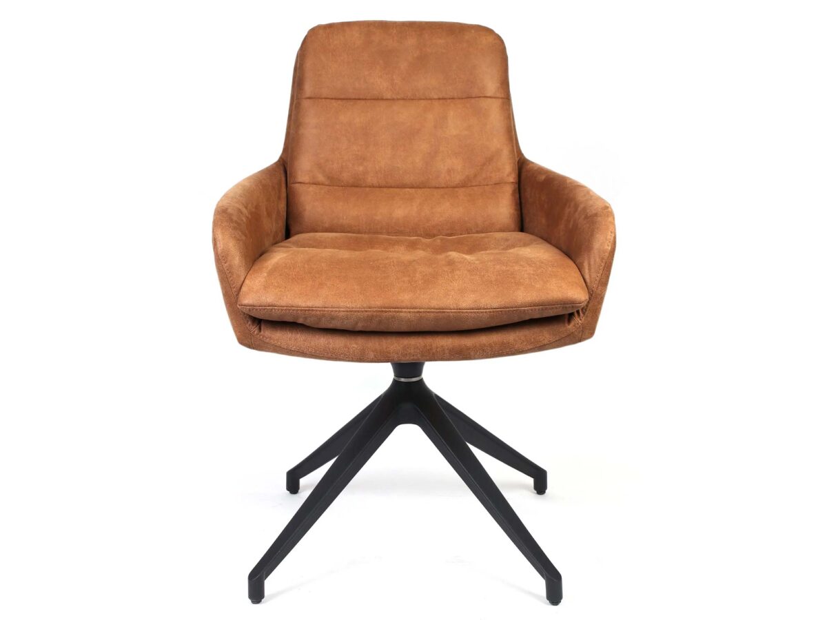 Loftowy fotel tapicerowany aluminiowy Balea