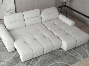 Miniaturka 3 - Narożnik kremowy modułowy ujęcie z góry pełny układ modułów