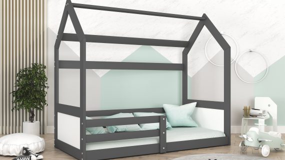 Miniaturka 17 - Łóżko domek dla dziecka Simba 1608 białe