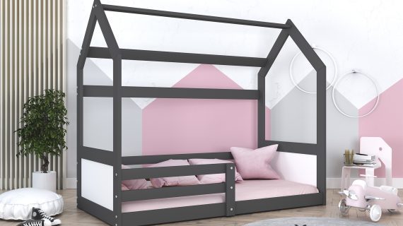 Miniaturka 18 - Łóżko domek dla dziecka Simba 1608 białe