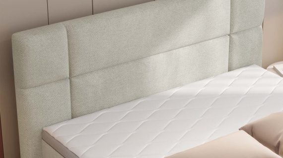 Miniaturka 4 - Łóżko kontynentalne z pojemnikiem PALACE