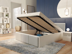 Miniaturka 31 - Łóżko tapicerowane Limone T z pojemnikiem