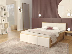 Miniaturka 34 - Łóżko tapicerowane Limone T z pojemnikiem