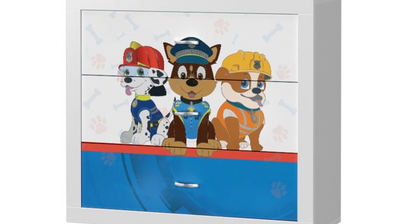 Miniaturka 9 - Komoda Leo grafika dziecięca z nadrukiem bajkowym